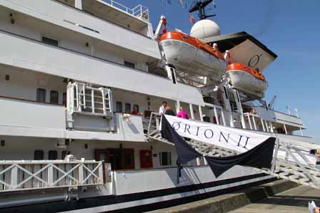 Naming ceremony for Orion II
